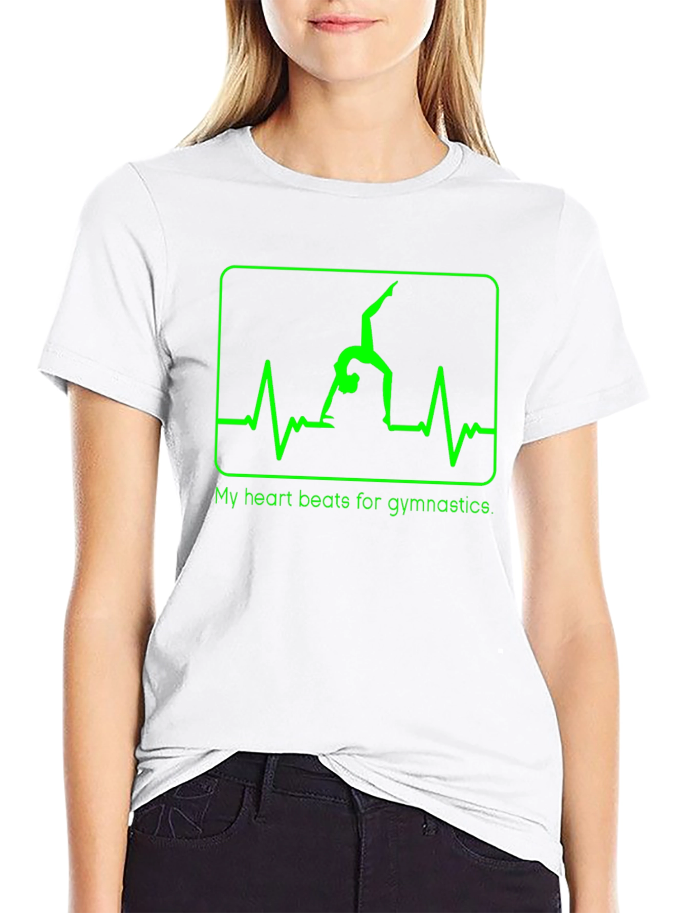 Gymnastics Heartbeat T-Shirt