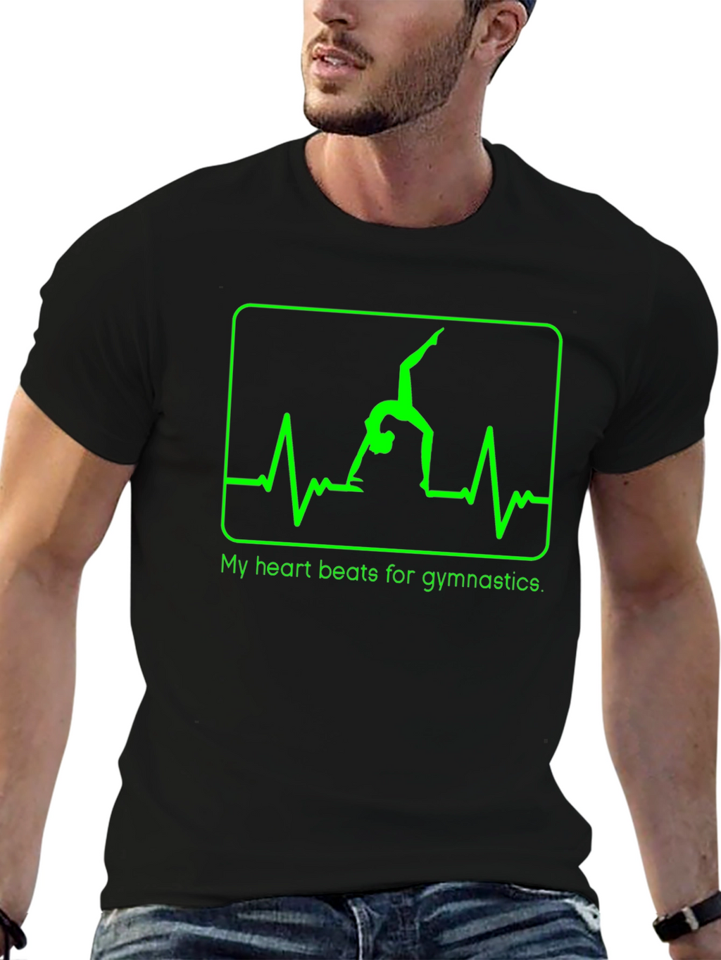 Gymnastics Heartbeat T-Shirt