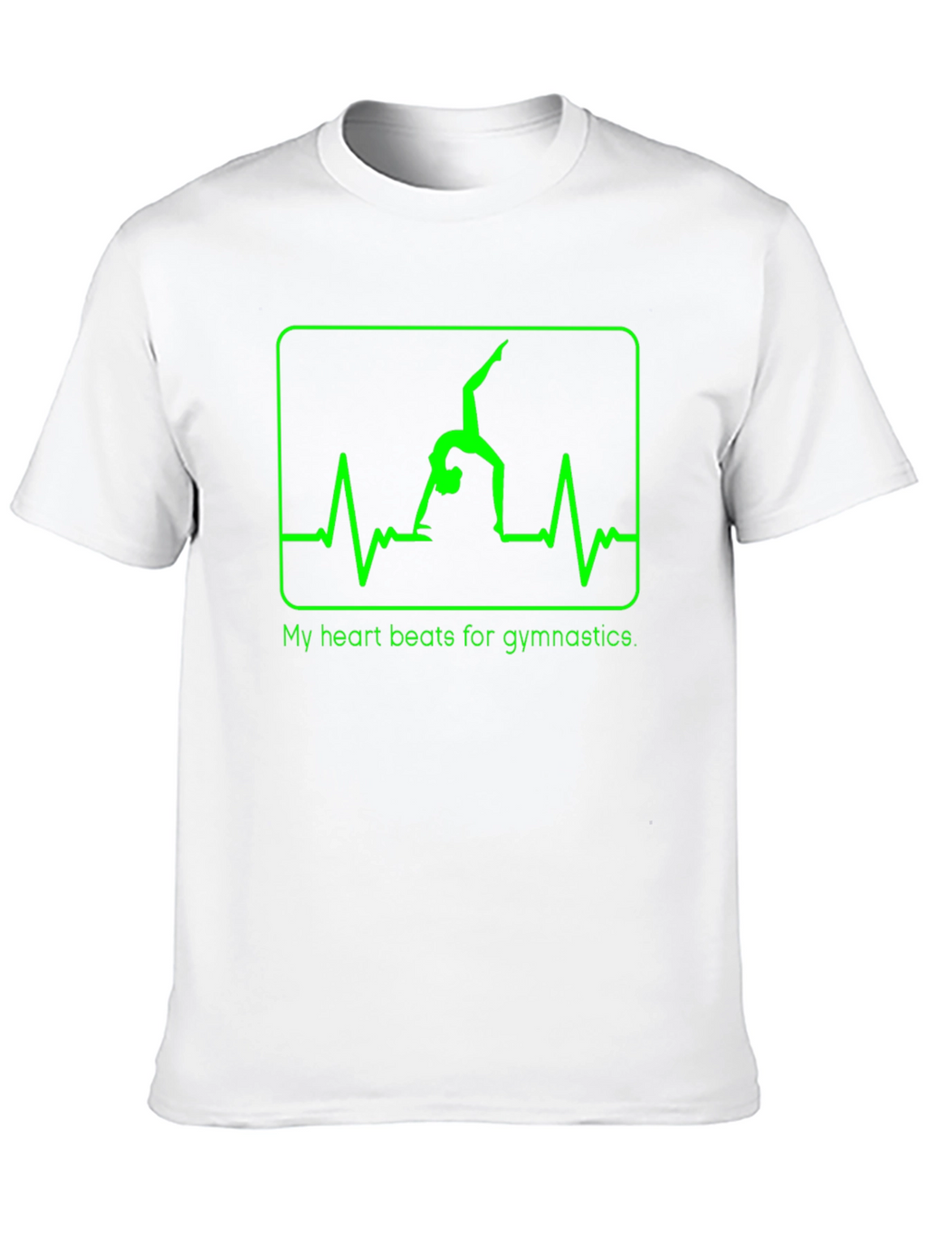 Gymnastics Heartbeat T-Shirt