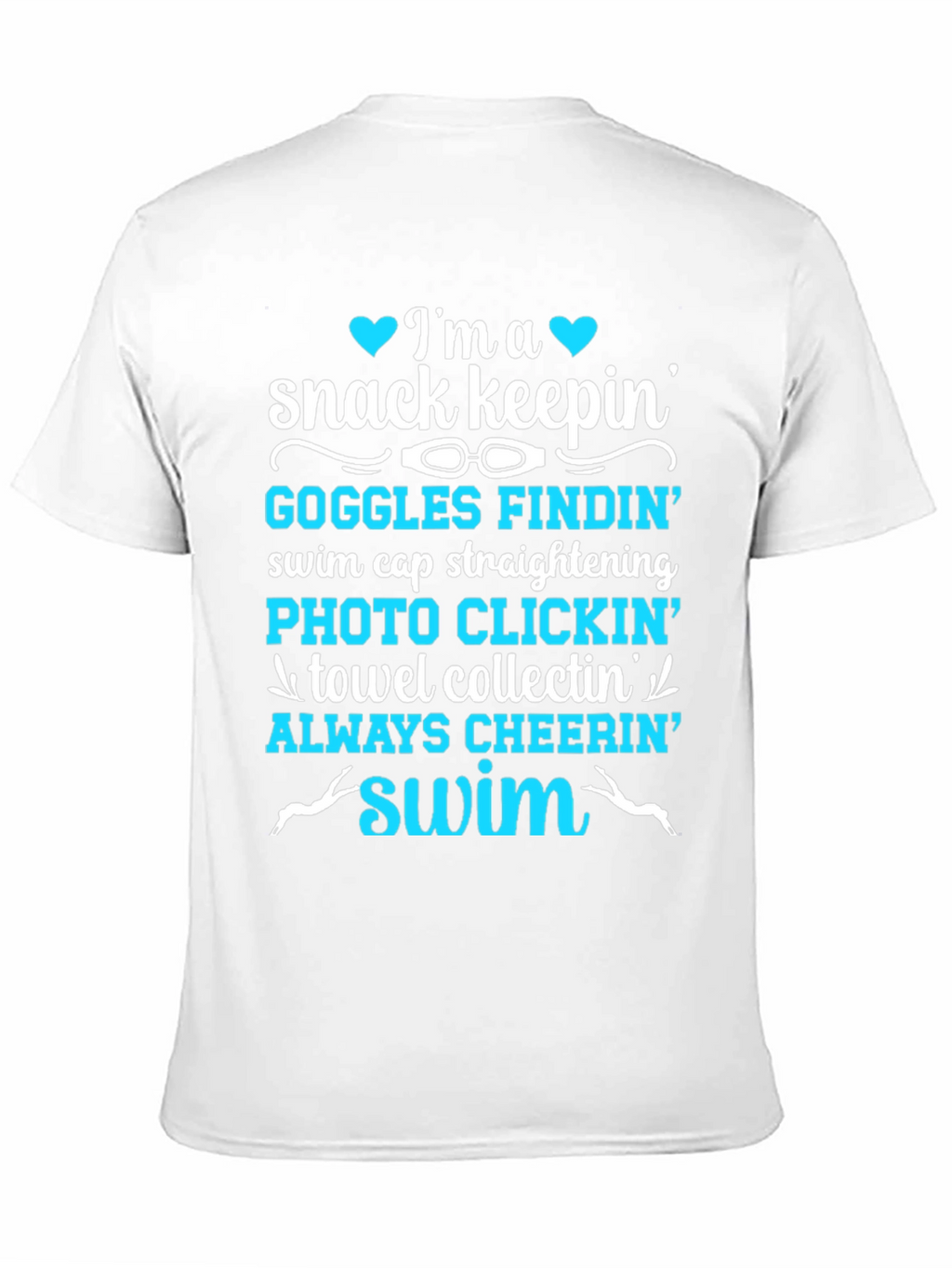 Swim Parent T-Shirt: Snack Keepin & Cheer Leader!