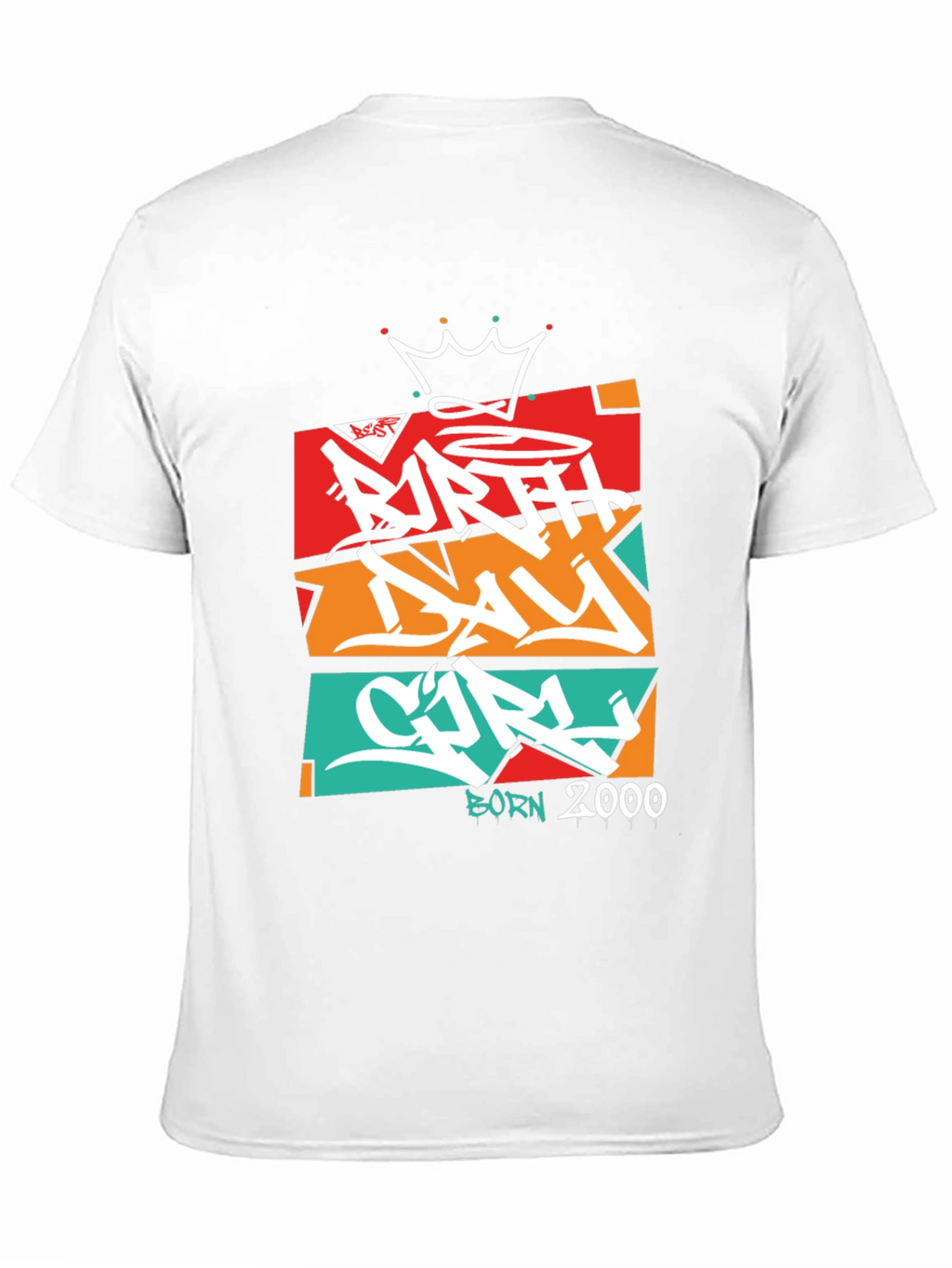 Birthday Girl Born 2000 Graphic Tee