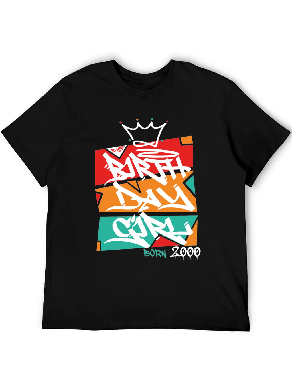 Birthday Girl Born 2000 Graphic Tee