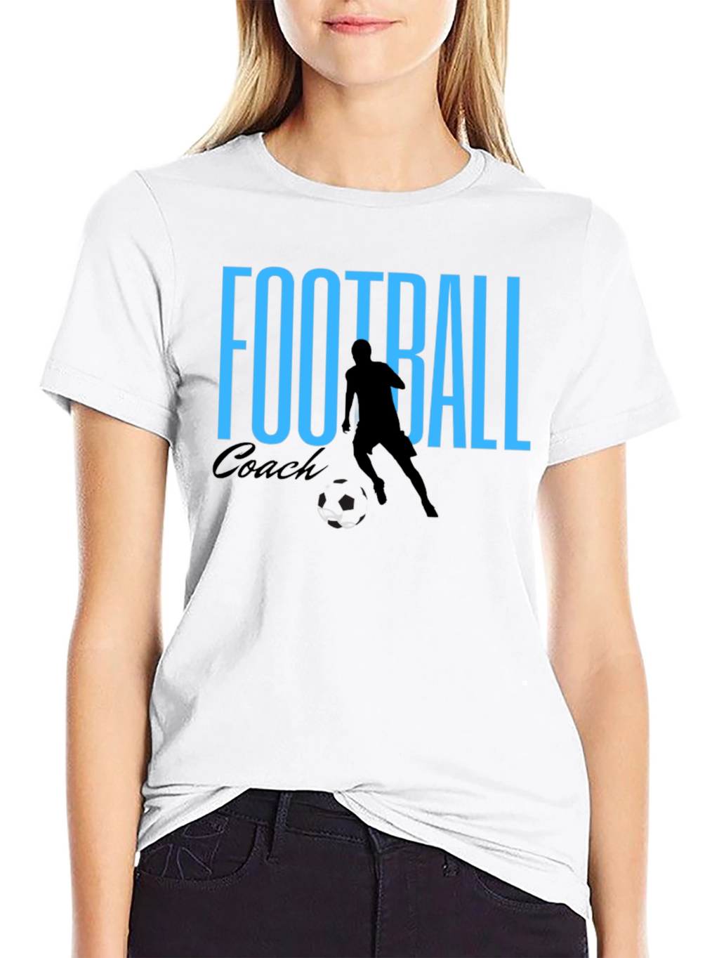 Football Coach T-Shirt - Sporty Design