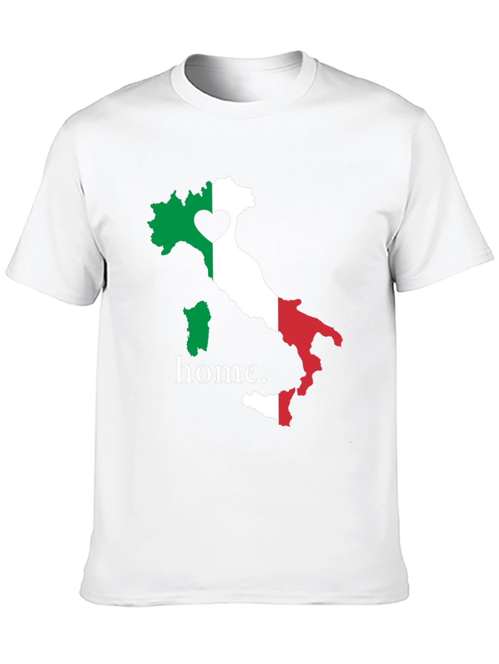 Italy Map Home T-Shirt