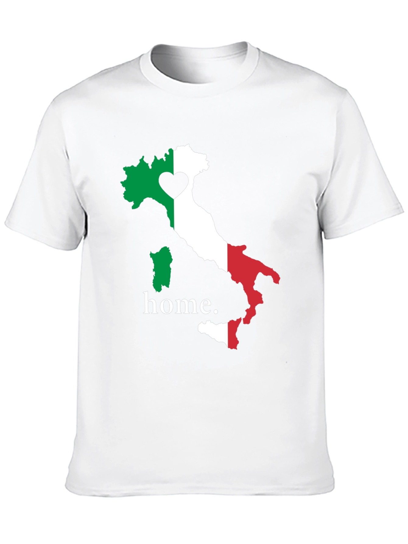 Italy Map Home T-Shirt