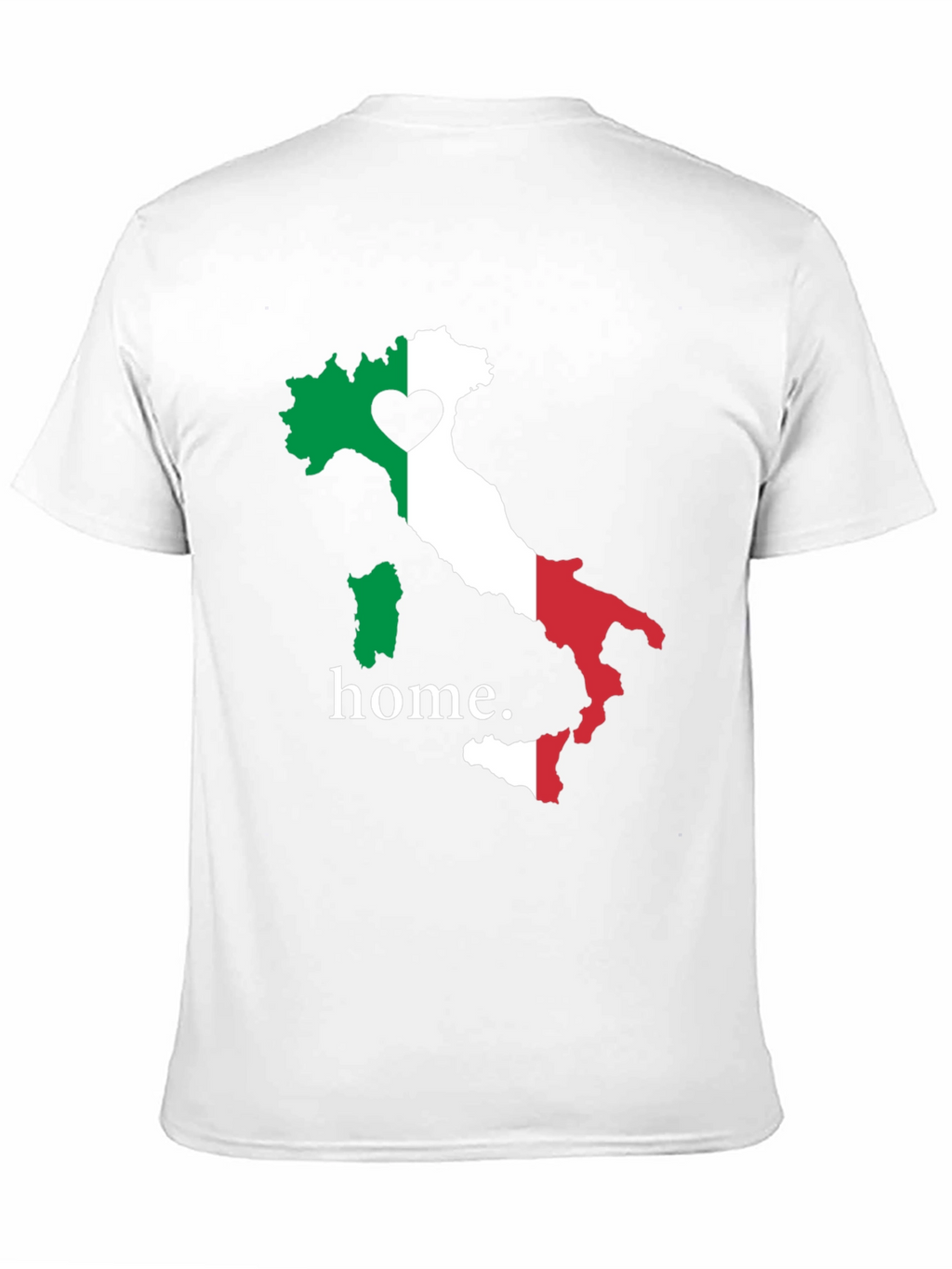 Italy Map Home T-Shirt