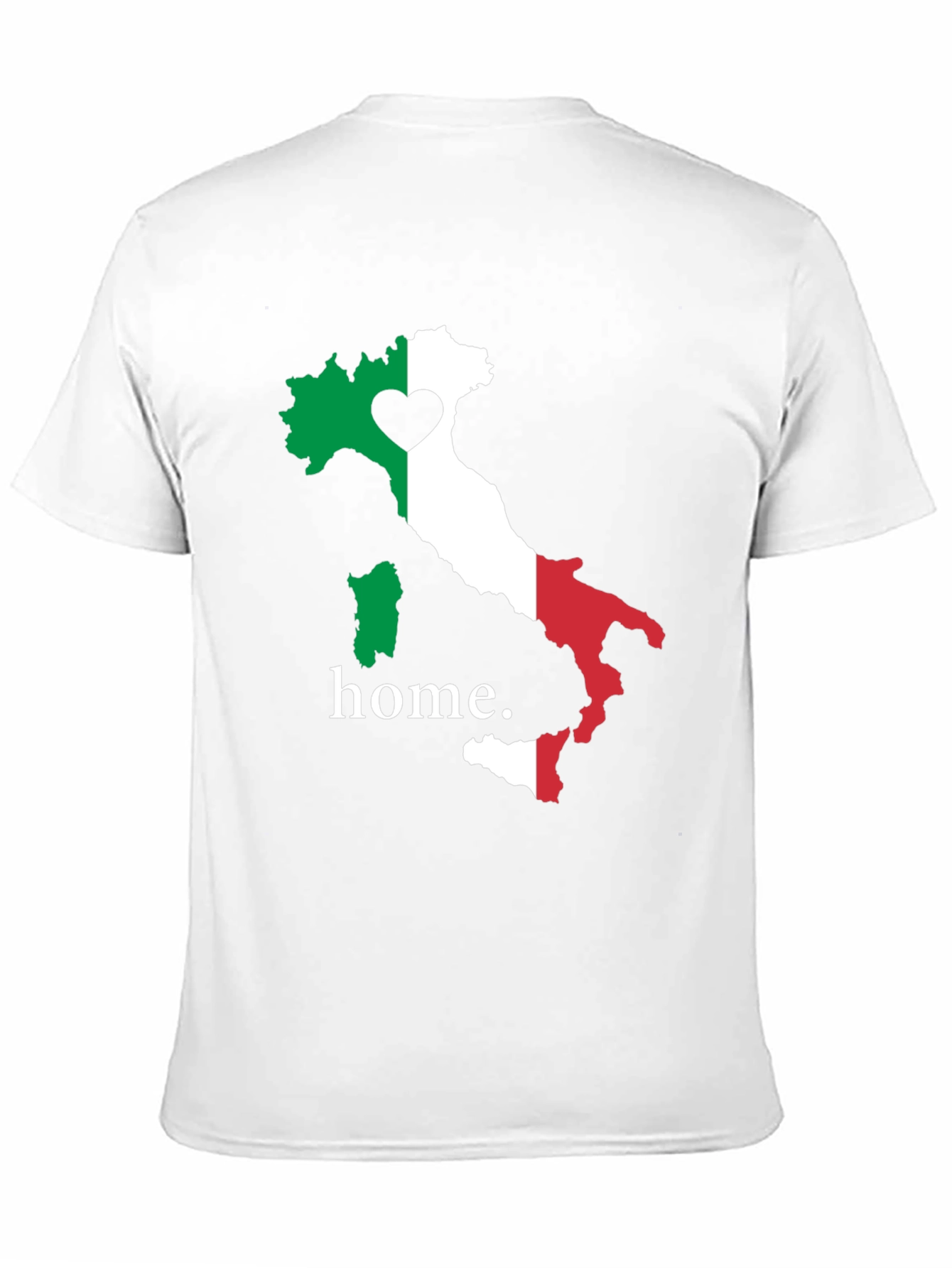 Italy Map Home T-Shirt