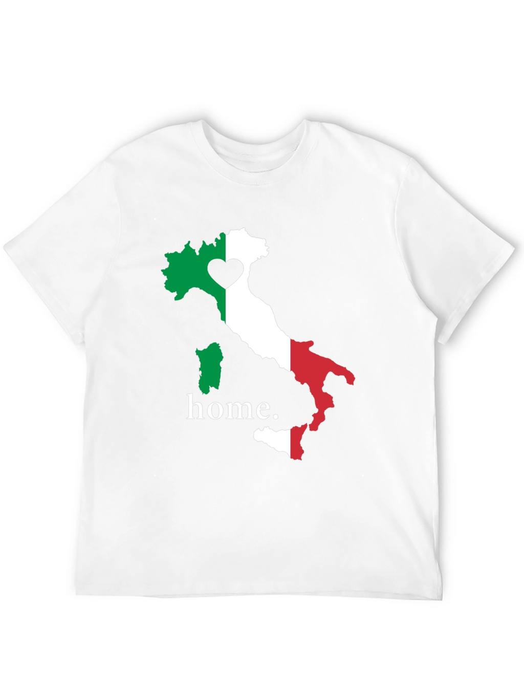 Italy Map Home T-Shirt