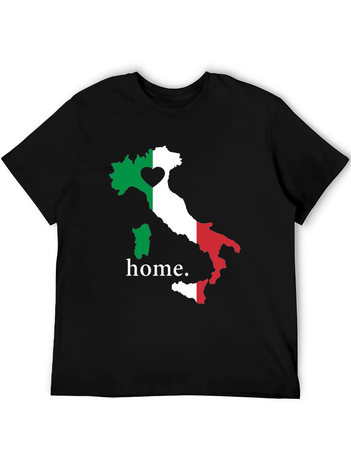 Italy Map Home T-Shirt