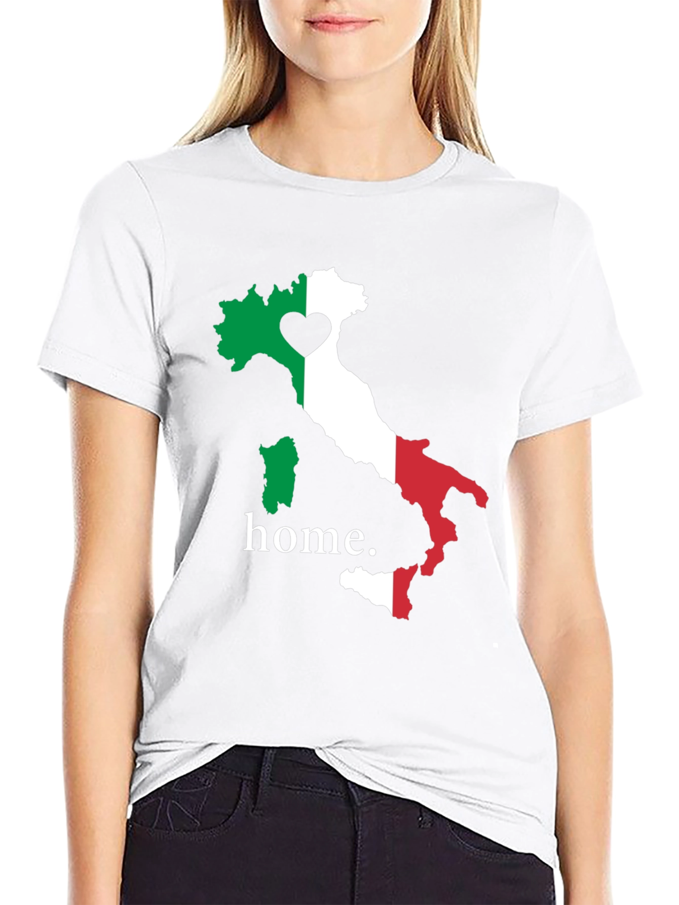 Italy Map Home T-Shirt