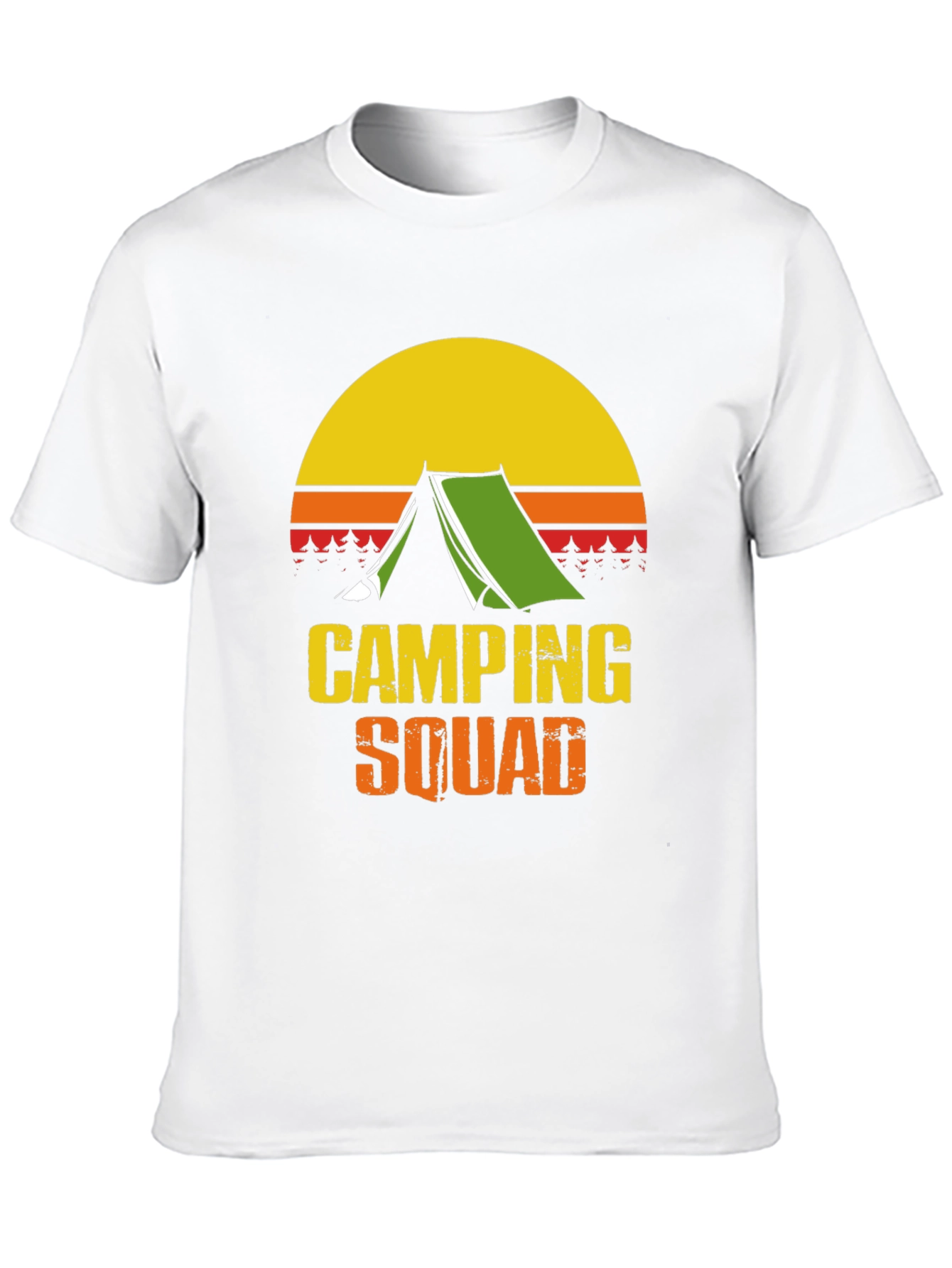 Camping Squad Graphic Tee - Outdoor Adventure T-Shirt