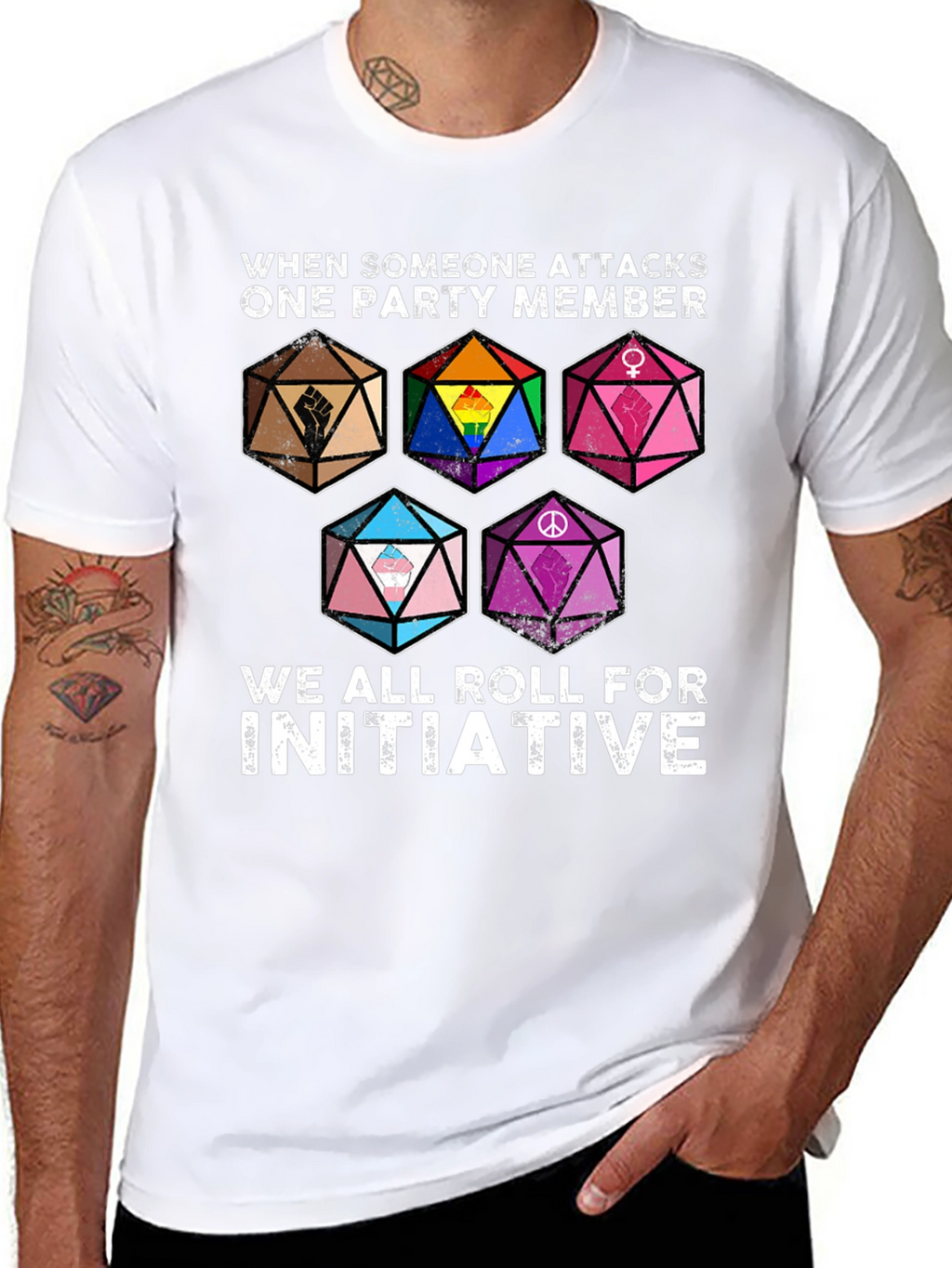 D&D Roll for Initiative T-Shirt