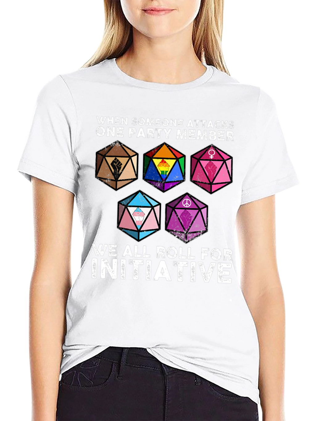 D&D Roll for Initiative T-Shirt