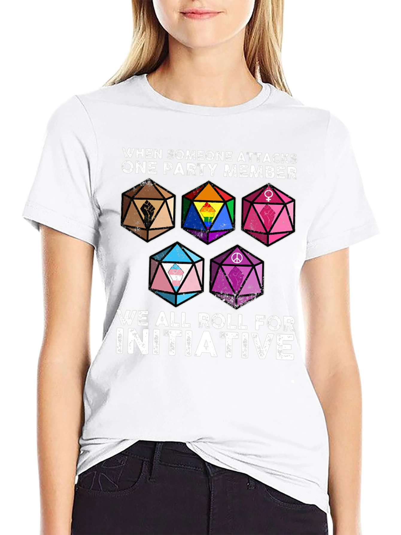 D&D Roll for Initiative T-Shirt