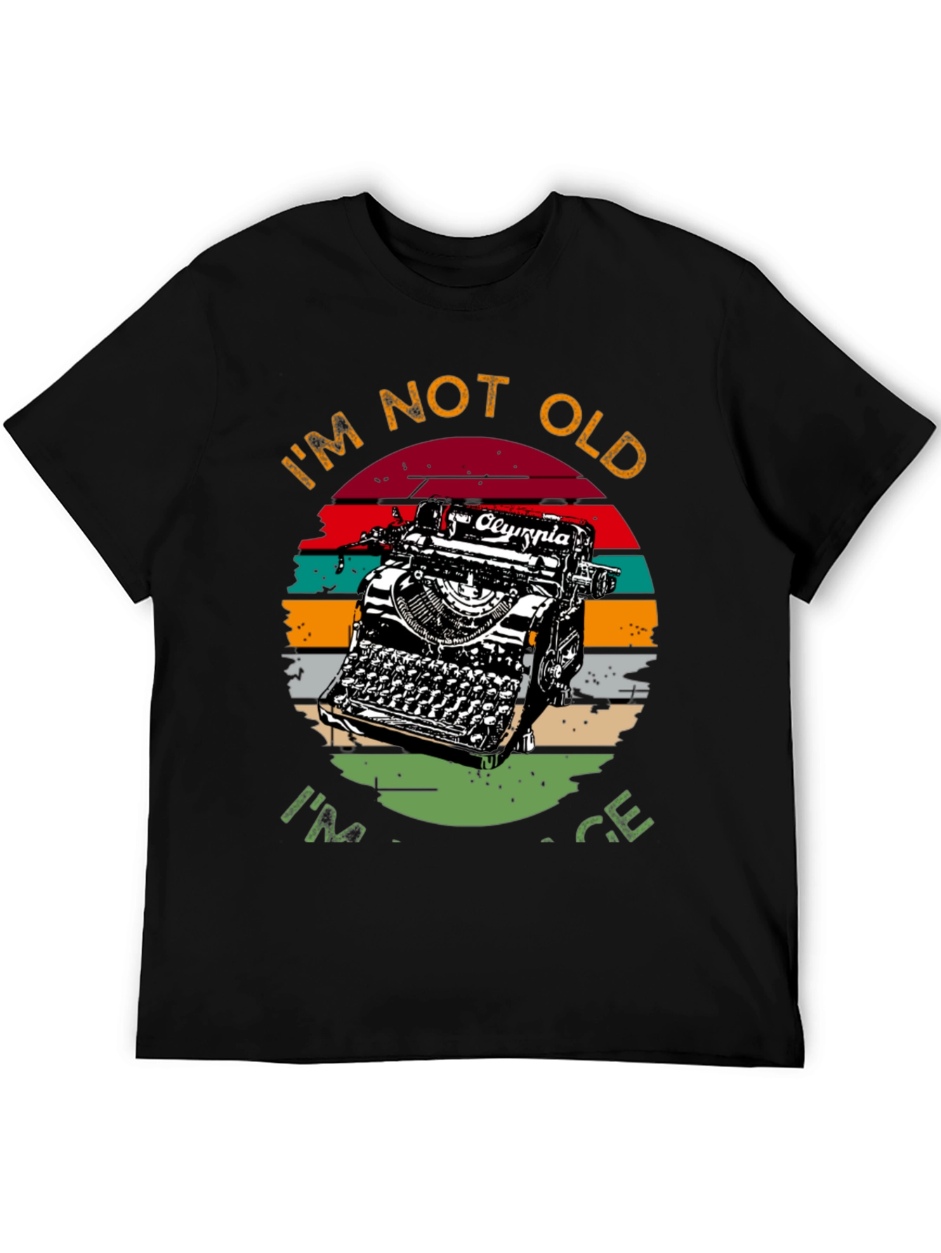 Vintage Typewriter Graphic T-Shirt