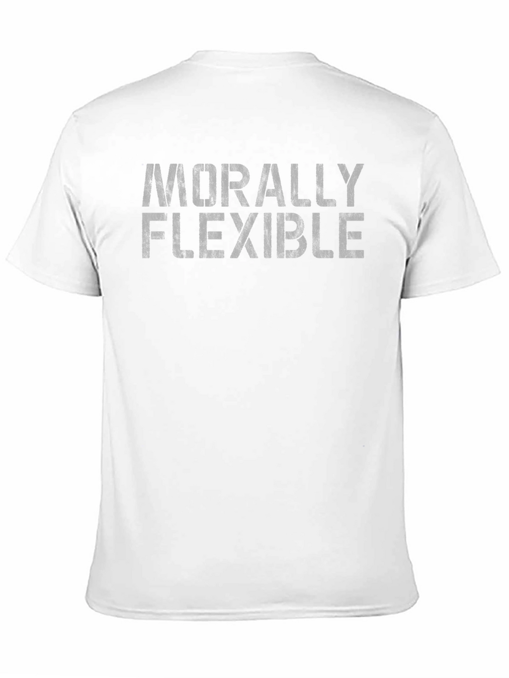 Morally Flexible Graphic T-Shirt - Black