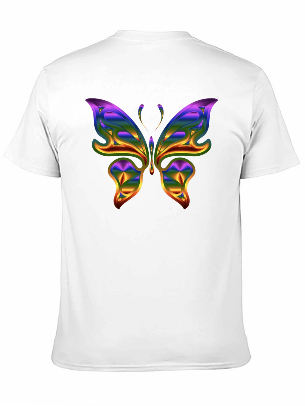 Butterfly Graphic Tee - Black Unisex Shirt