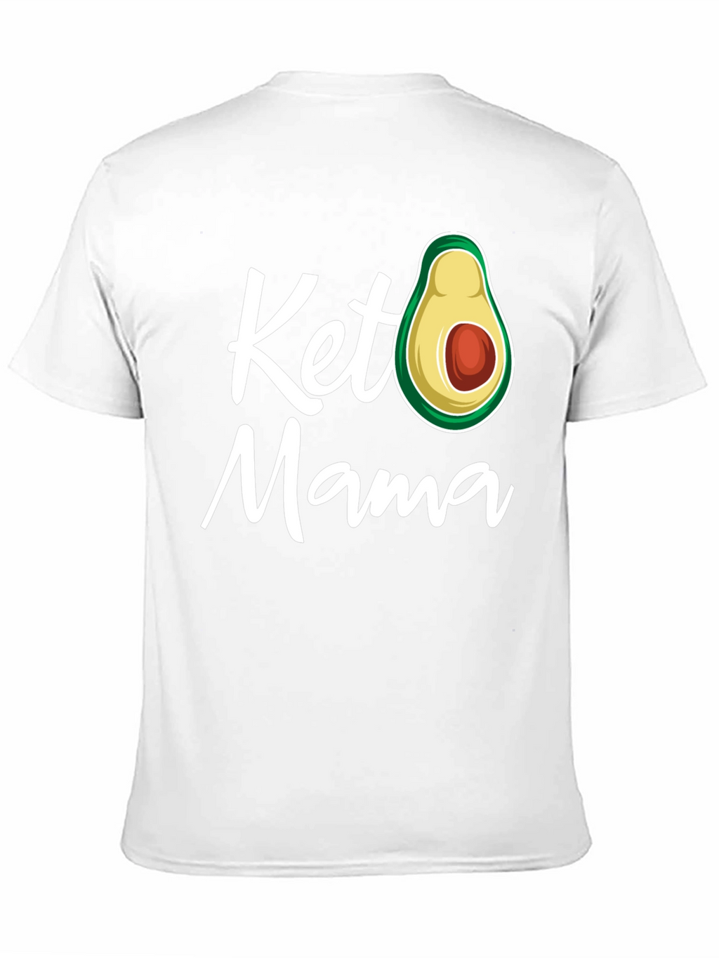 Keto Mama Avocado Graphic T-Shirt