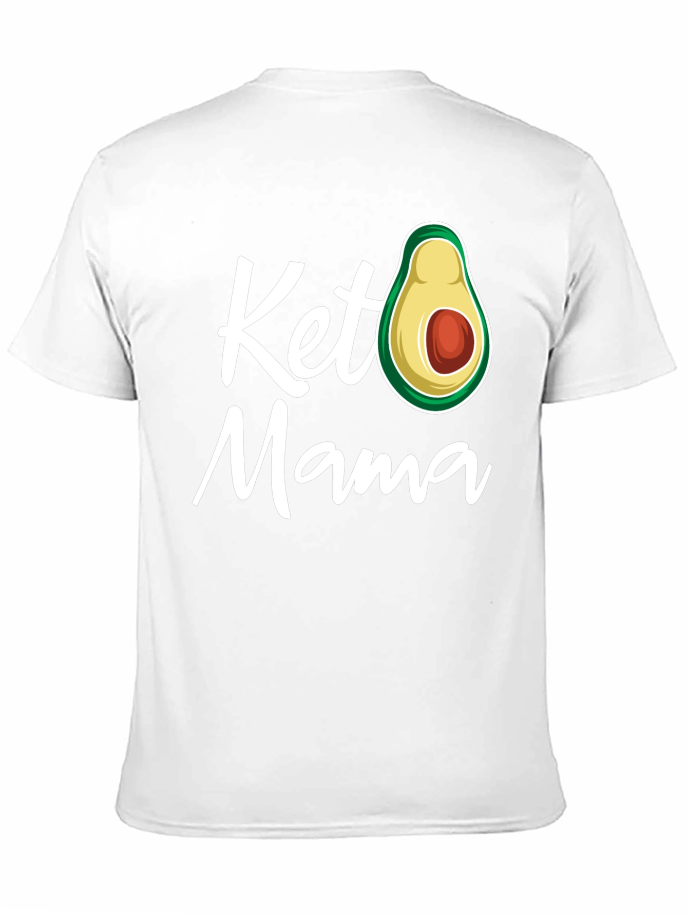 Keto Mama Avocado Graphic T-Shirt