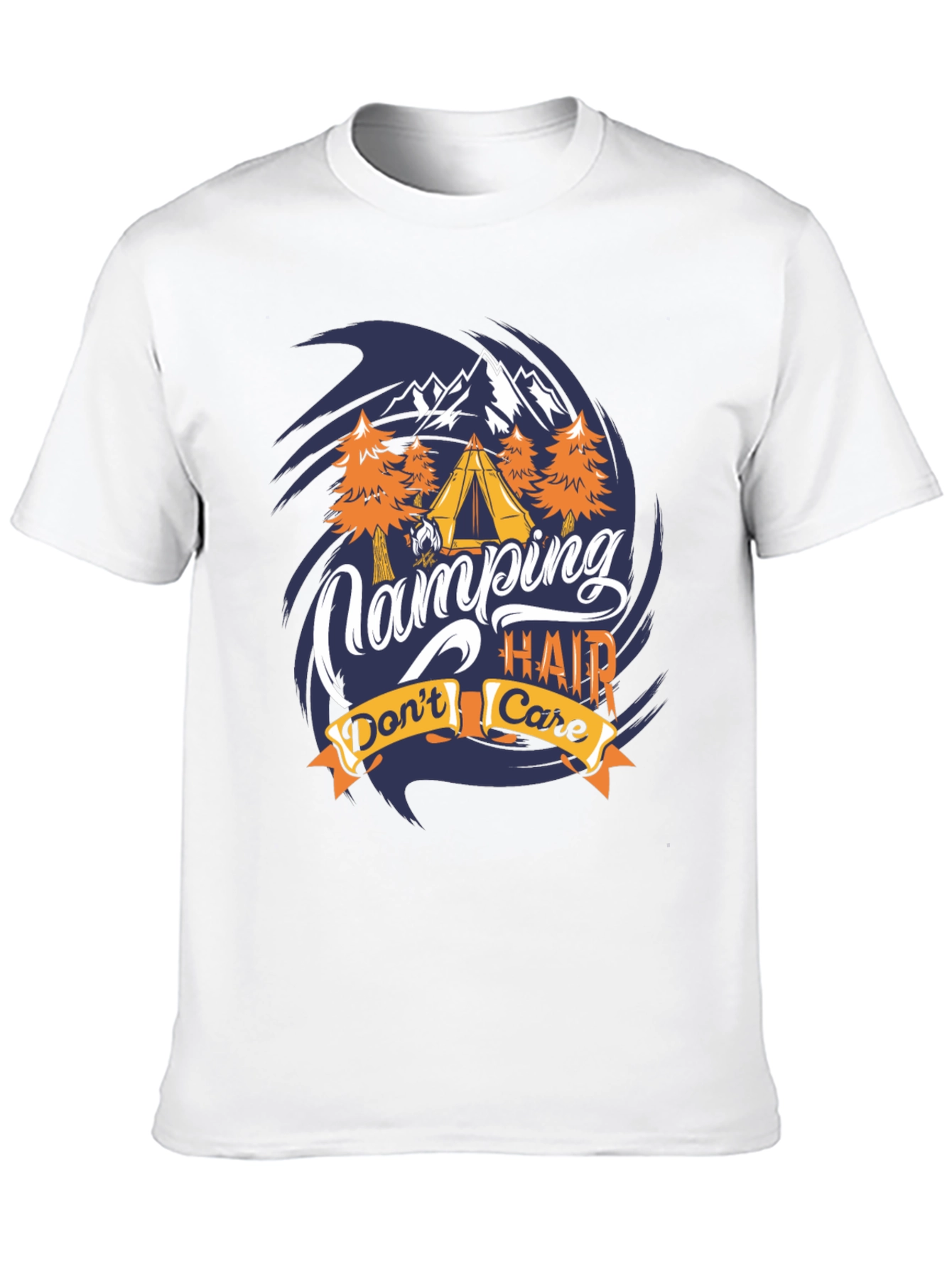 Camping Hair Dont Care T-Shirt