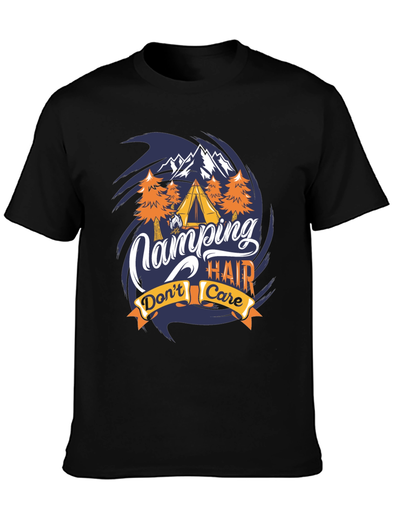 Camping Hair Dont Care T-Shirt