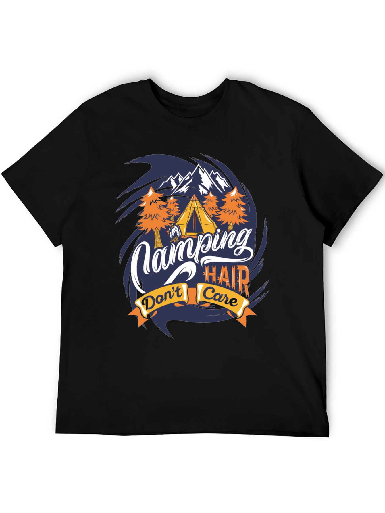 Camping Hair Dont Care T-Shirt