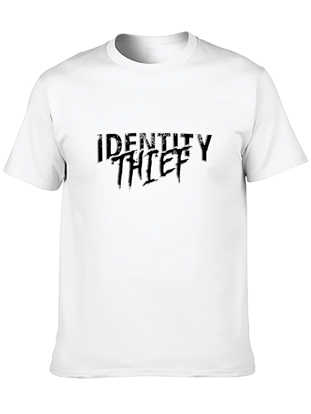Identity Thief Black Graphic Tee - Bold Statement Style