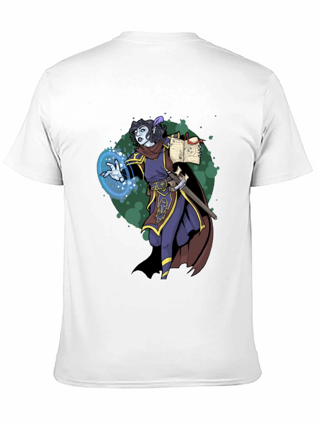 Wizard Character Graphic T-Shirt