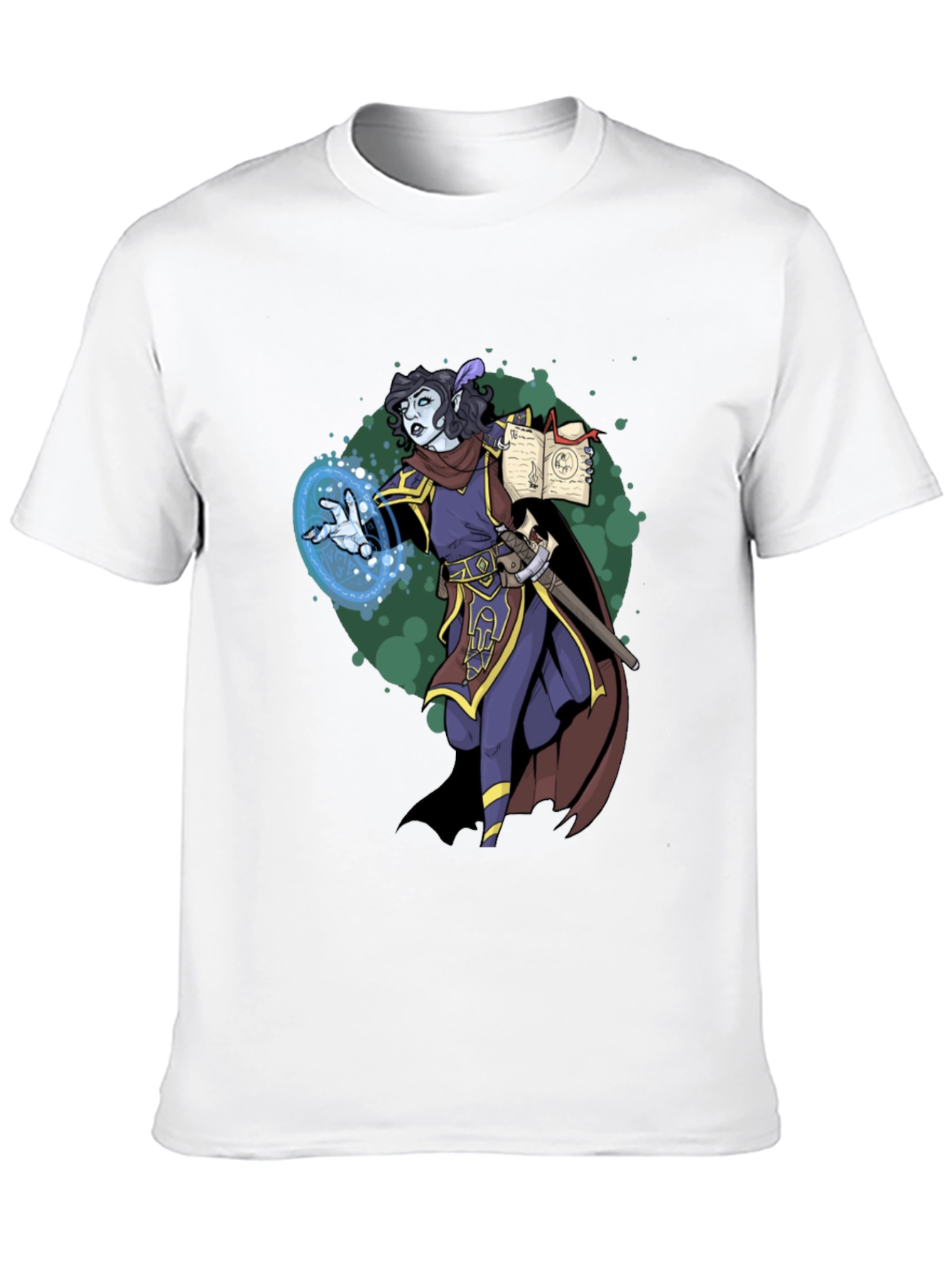 Wizard Character Graphic T-Shirt