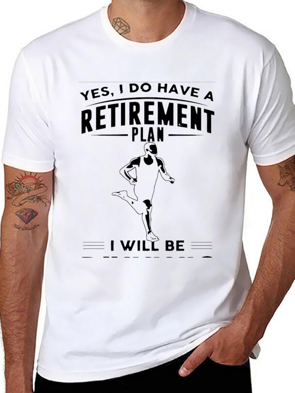 Retirement Plan Runner T-Shirt