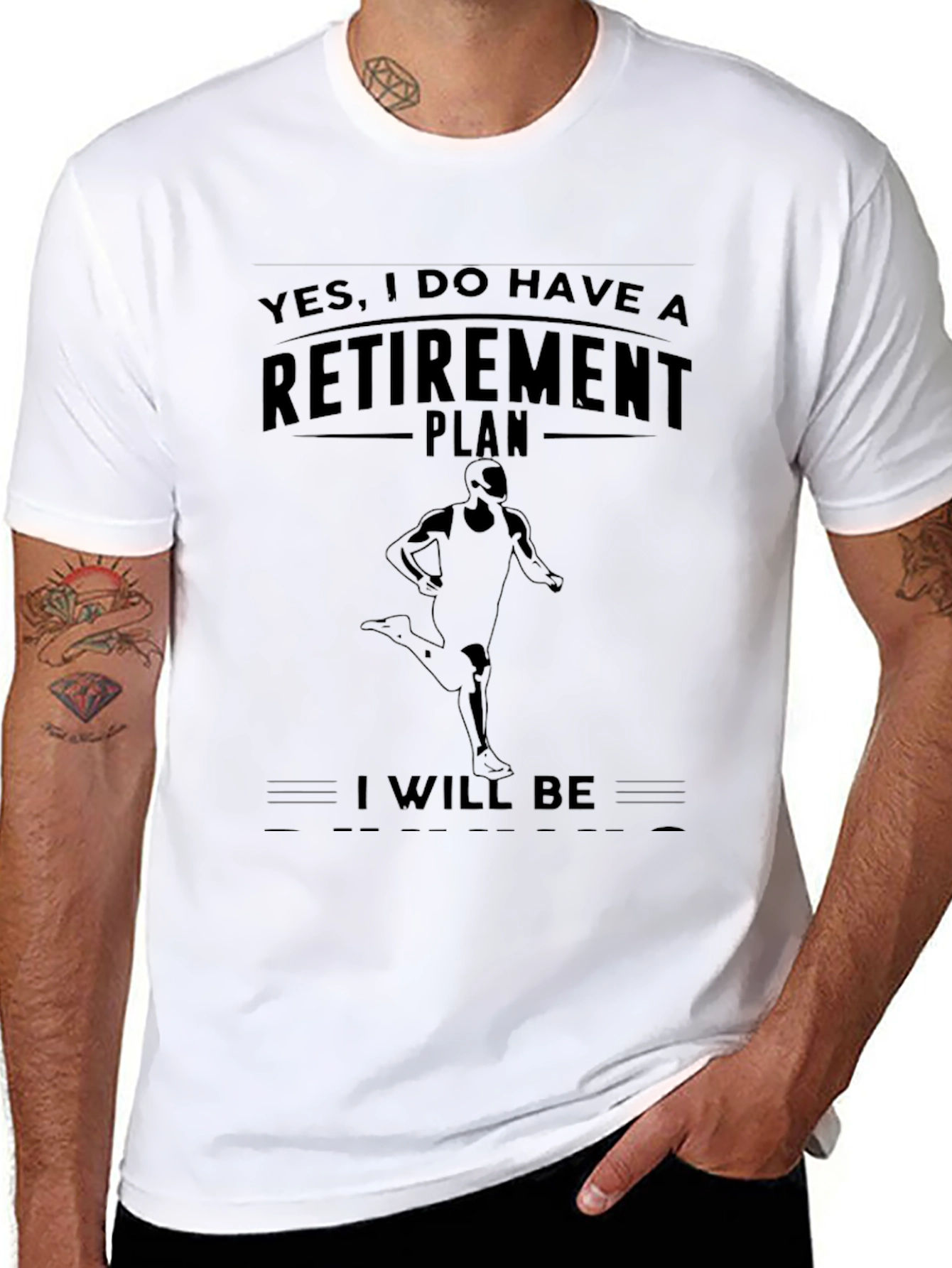 Retirement Plan Runner T-Shirt