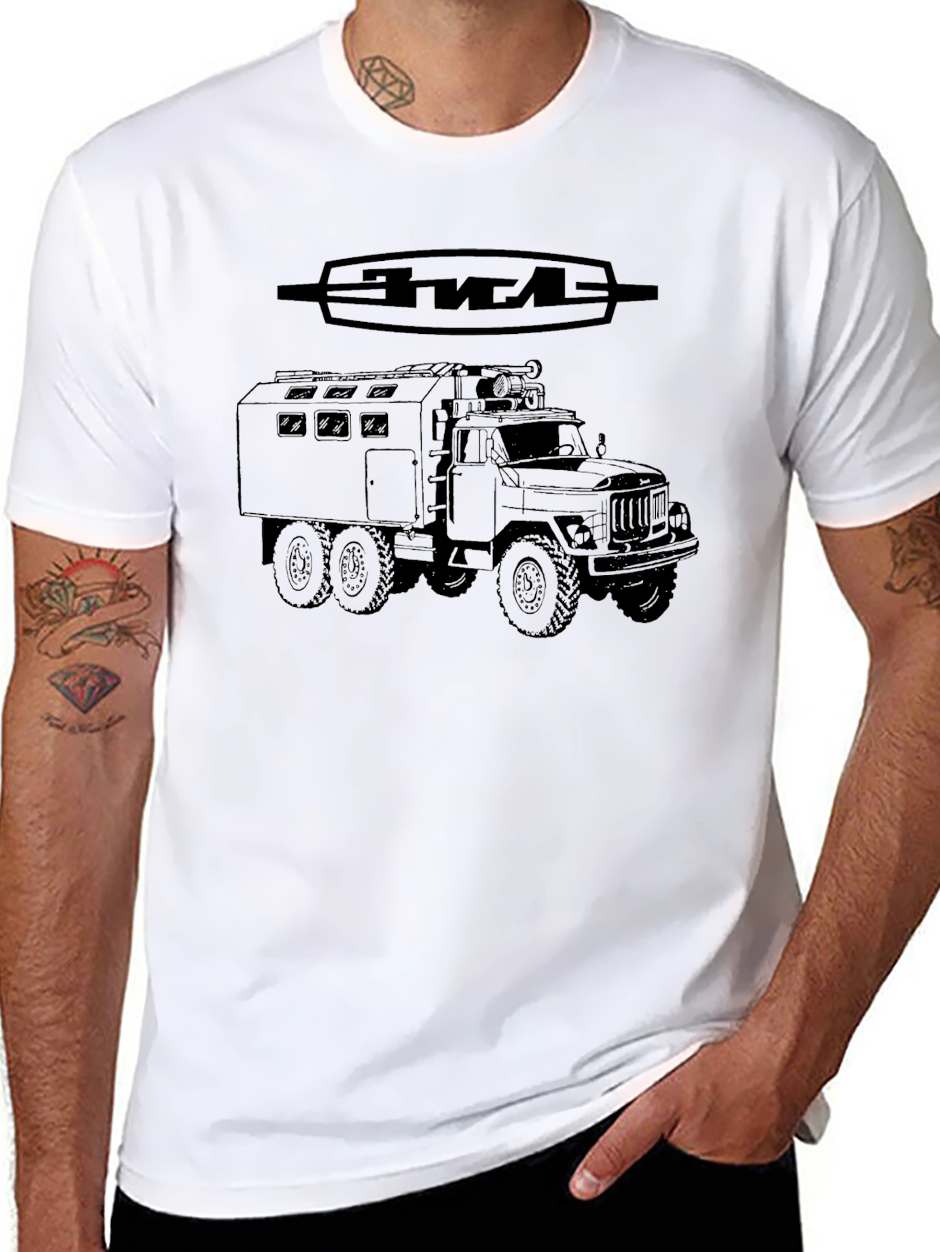 Off-Road Truck Graphic Tee - Rugged Style