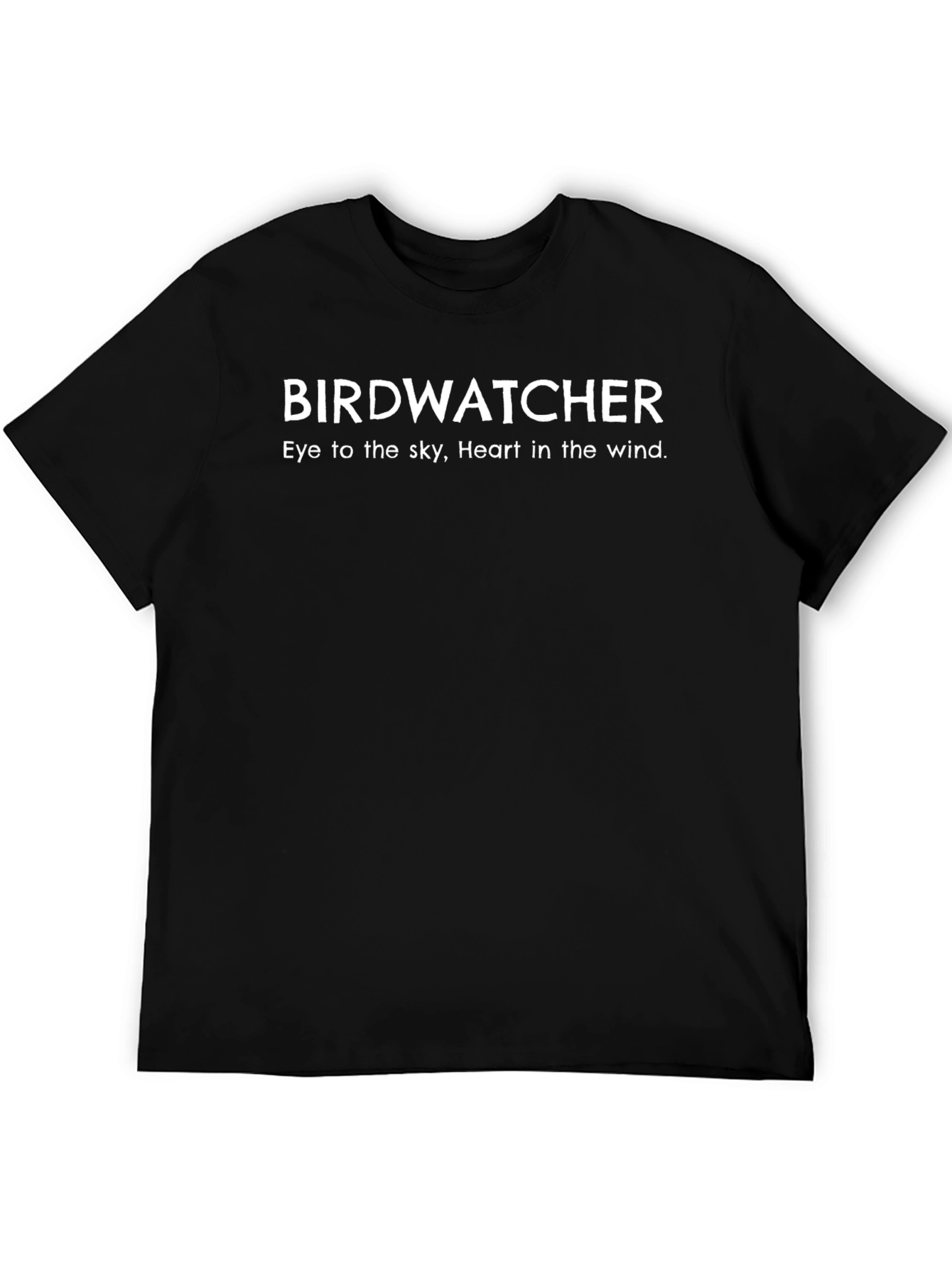 Birdwatcher T-Shirt - Eye to the Sky Heart in the Wind