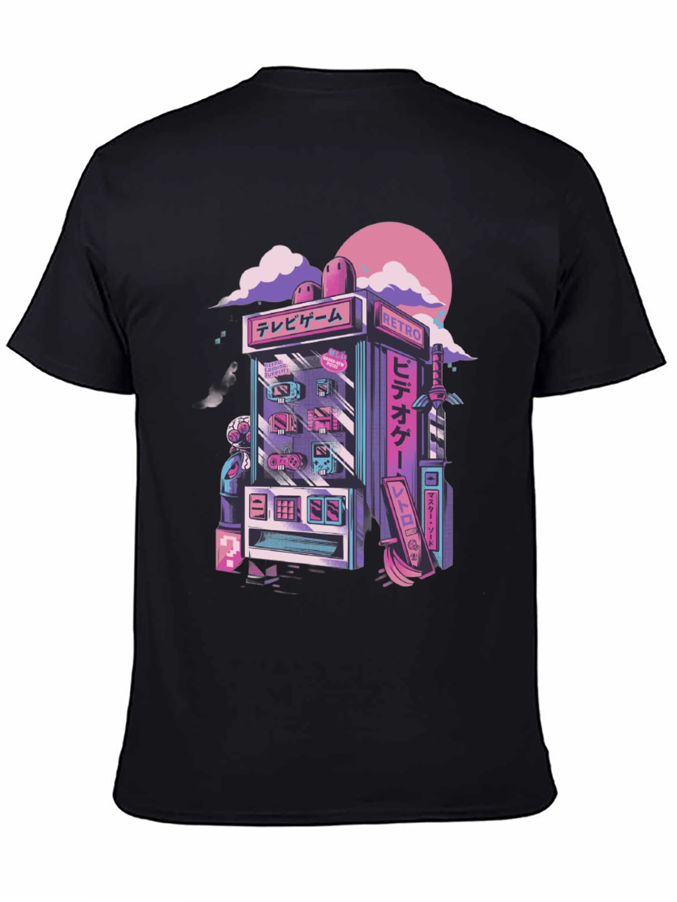 Retro Arcade T-Shirt - Gamer Style Tee