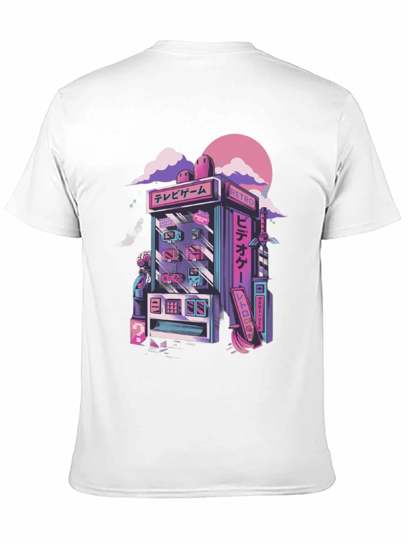 Retro Arcade T-Shirt - Gamer Style Tee
