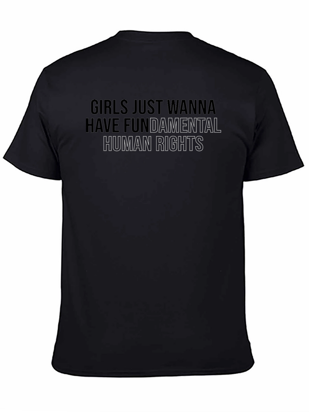 Girls Just Wanna Have Fundamental Human Rights T-Shirt
