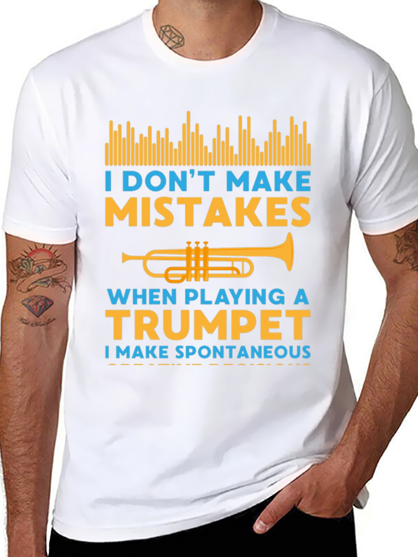 Trumpet Players T-Shirt - Spontaneous Performance Design