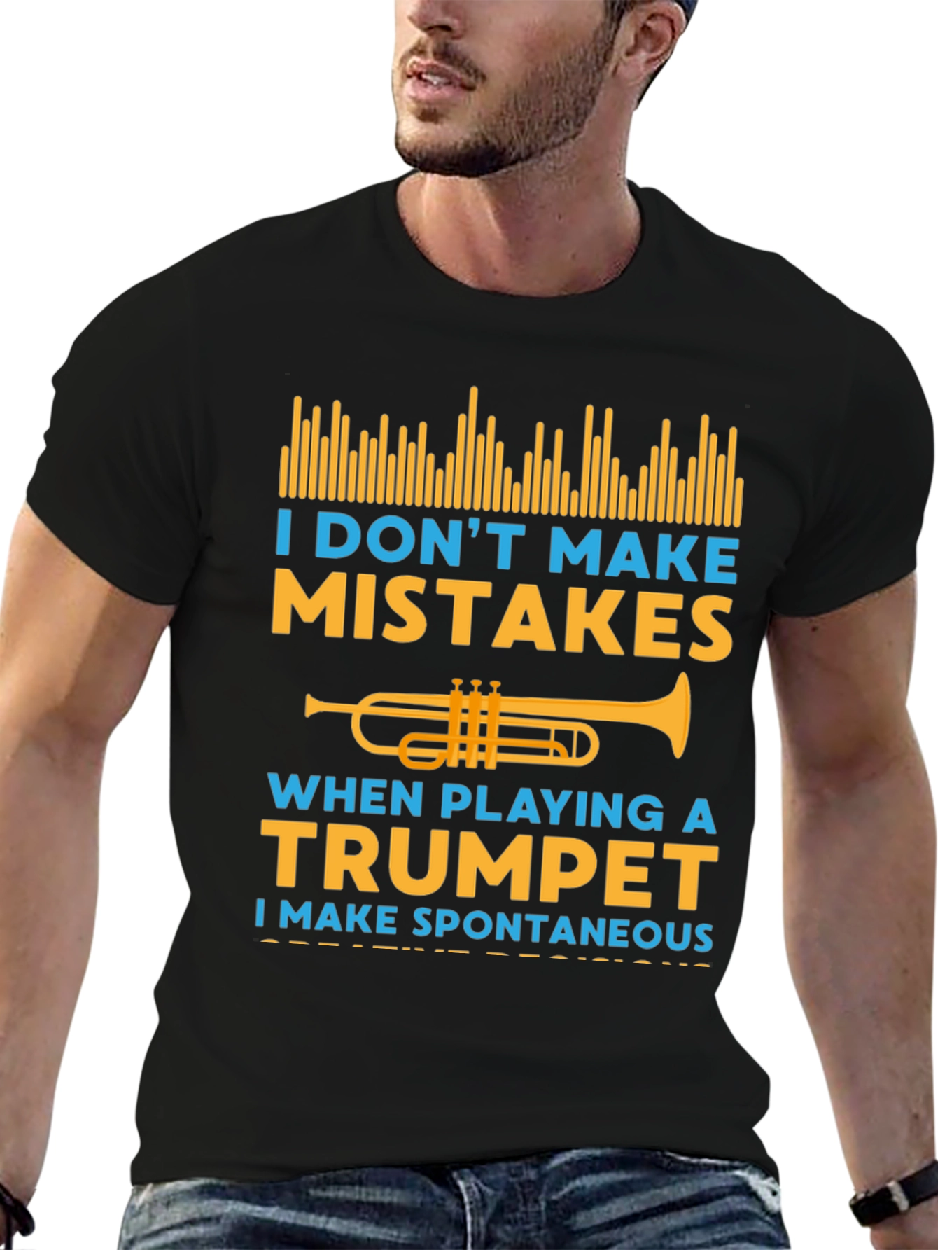 Trumpet Players T-Shirt - Spontaneous Performance Design