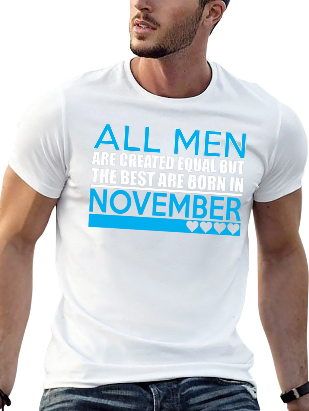 November Birthday T-Shirt - Best Men