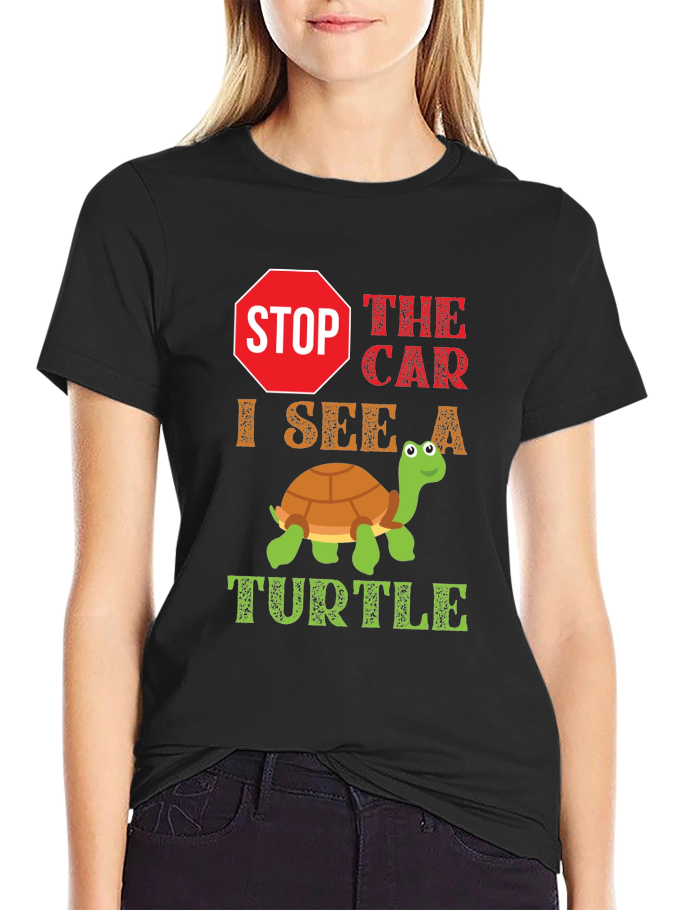 Stop the Car Turtle T-Shirt