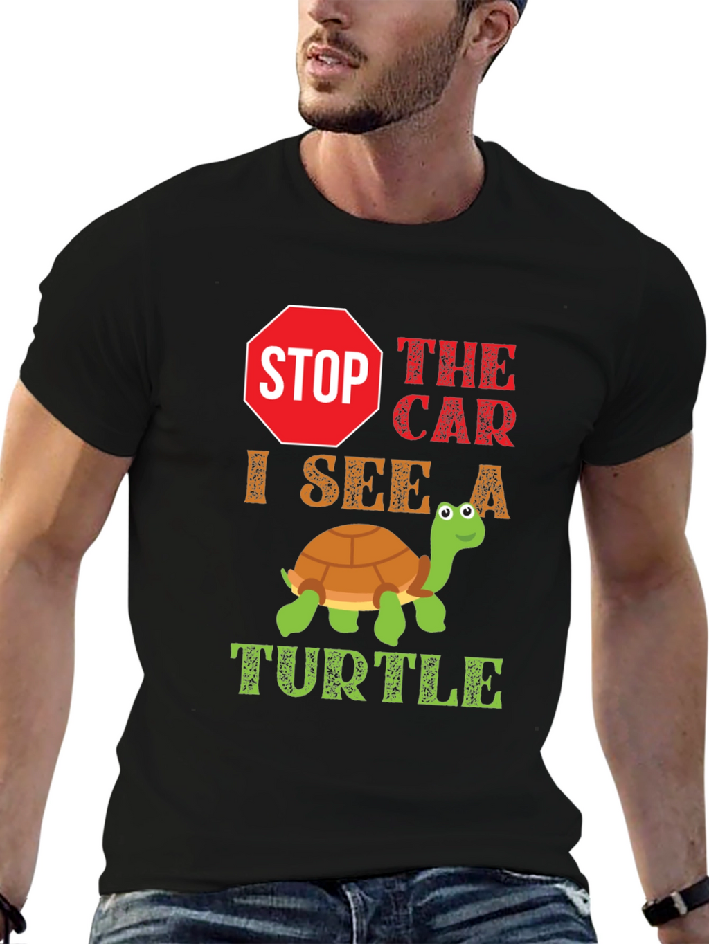 Stop the Car Turtle T-Shirt