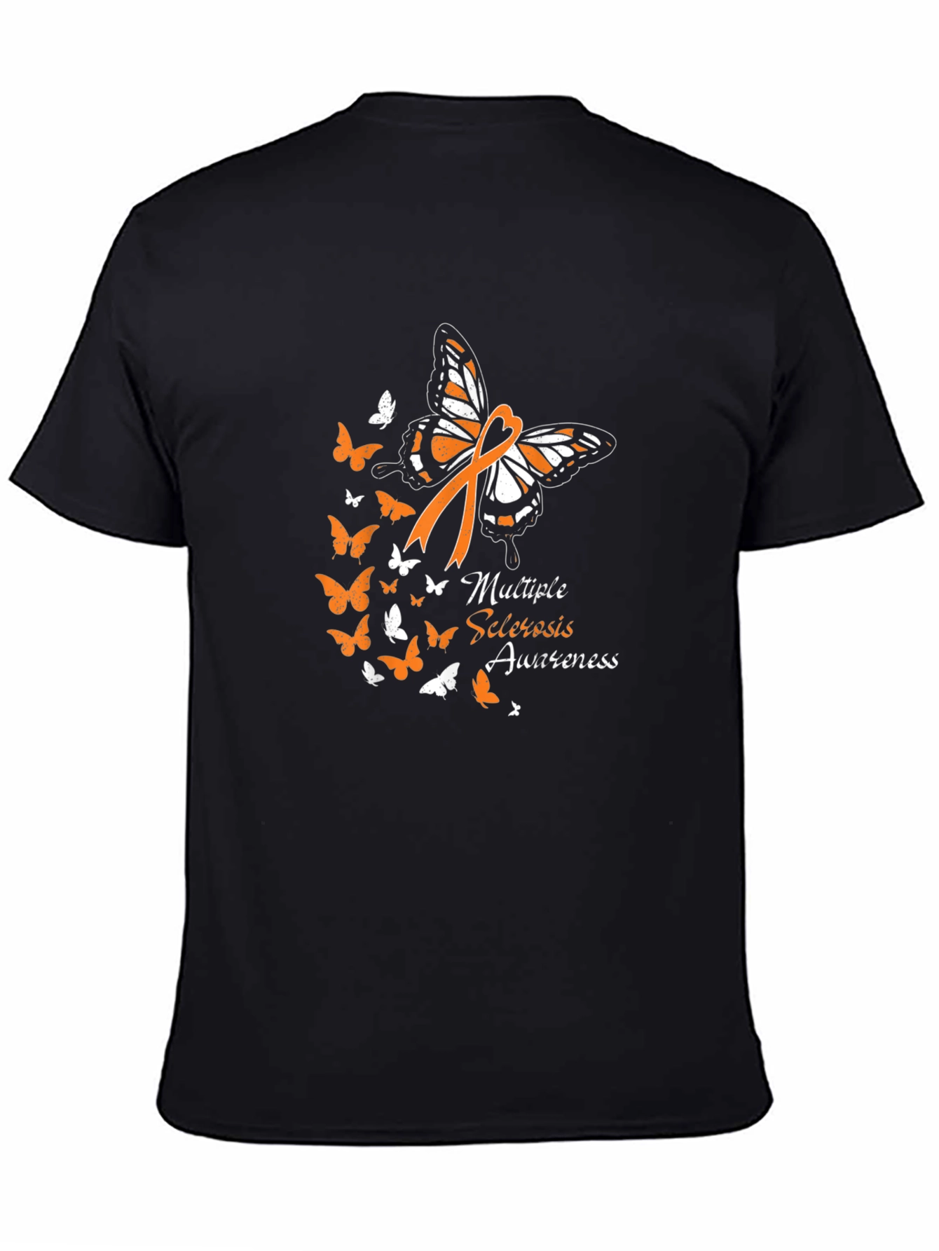 Multiple Sclerosis Awareness Butterfly Graphic T-Shirt