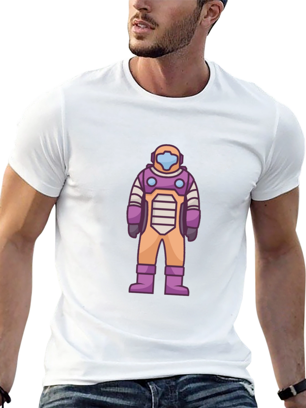 Astronaut Graphic Tee - Space Adventure Shirt