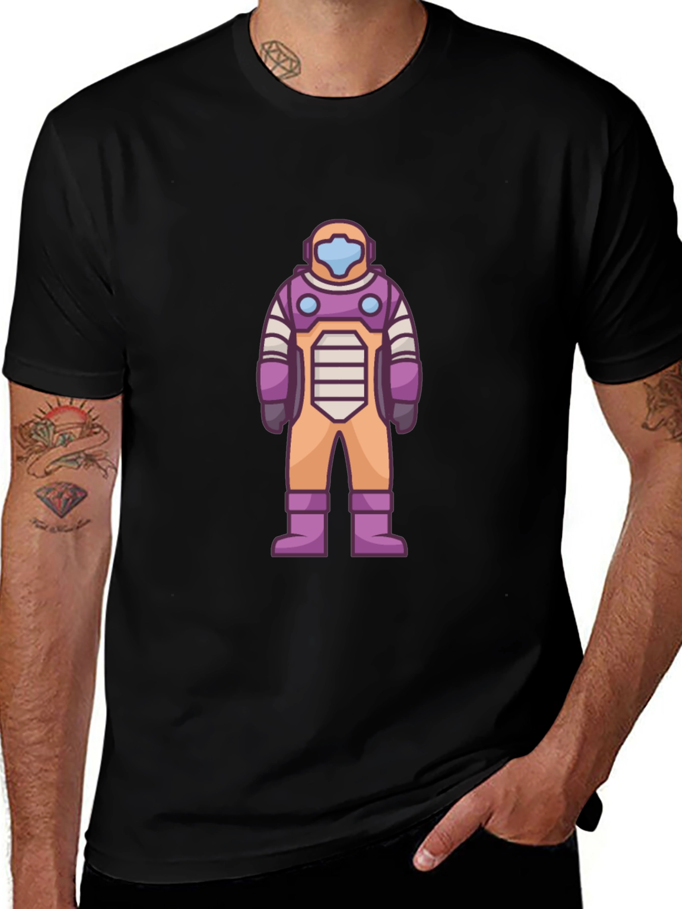 Astronaut Graphic Tee - Space Adventure Shirt