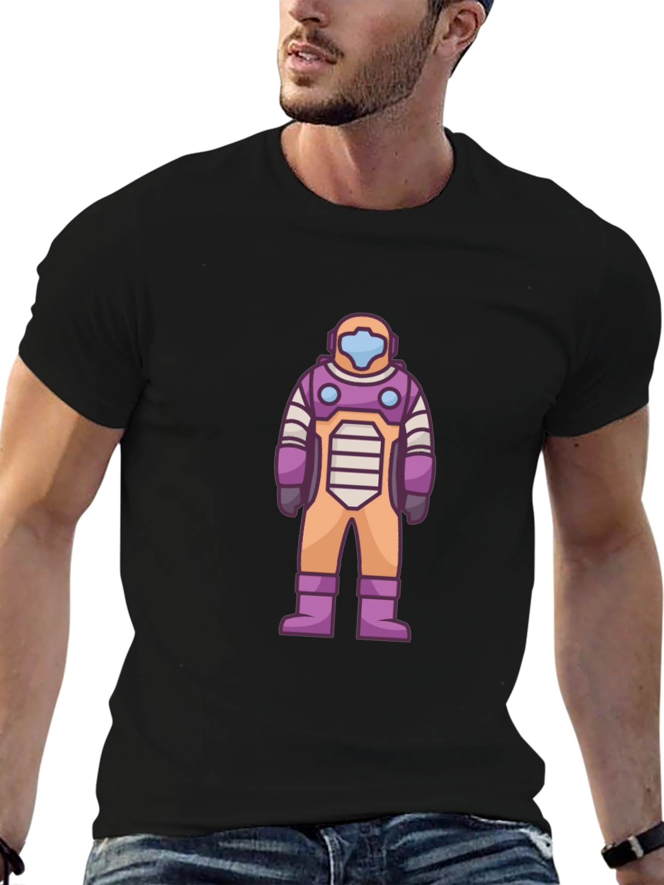Astronaut Graphic Tee - Space Adventure Shirt