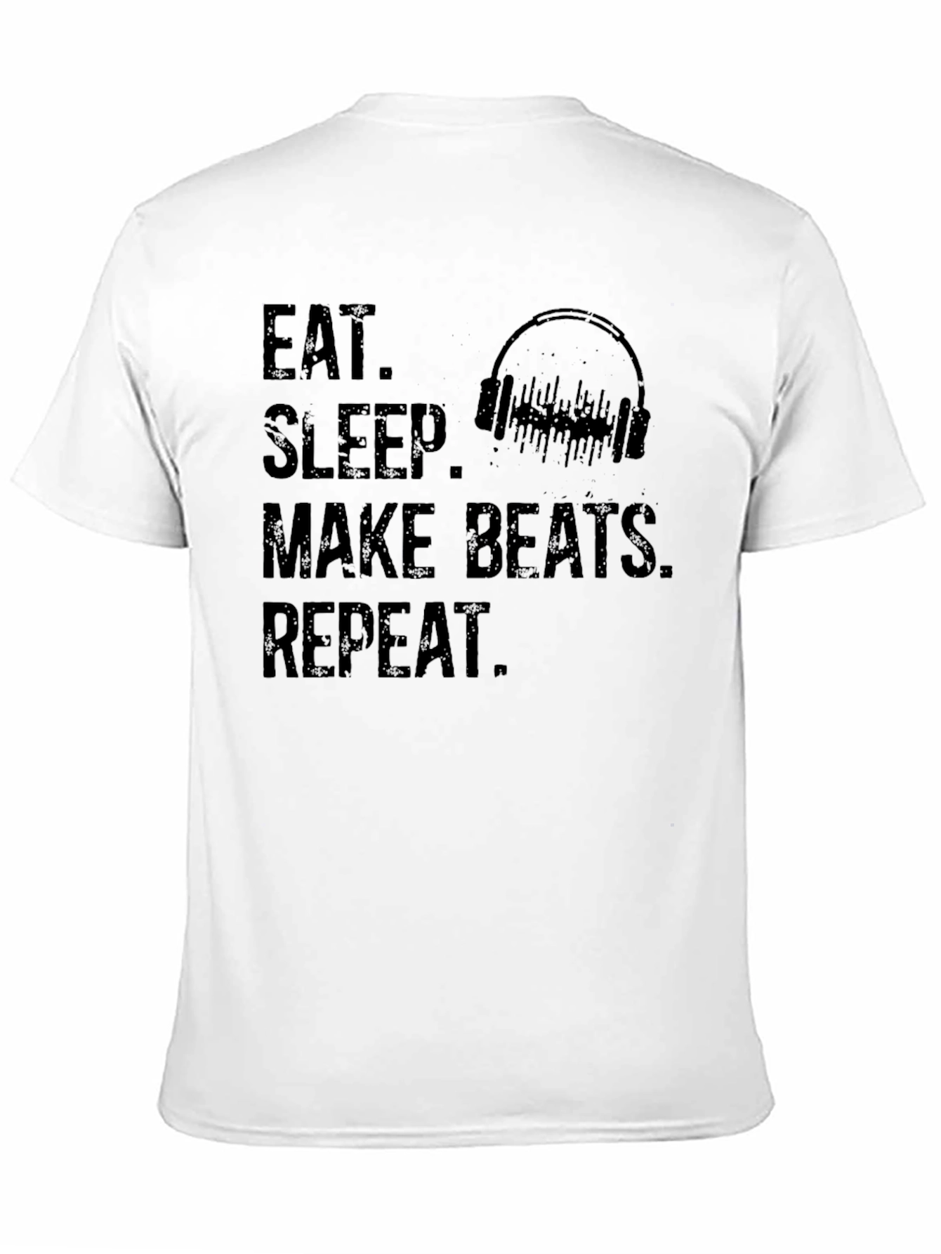 Eat Sleep Make Beats Repeat Graphic Tee