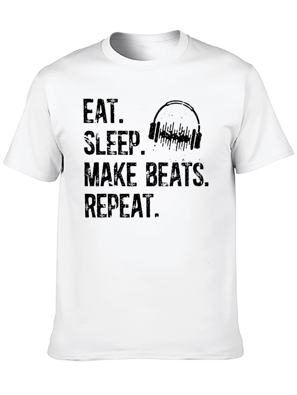 Eat Sleep Make Beats Repeat Graphic Tee