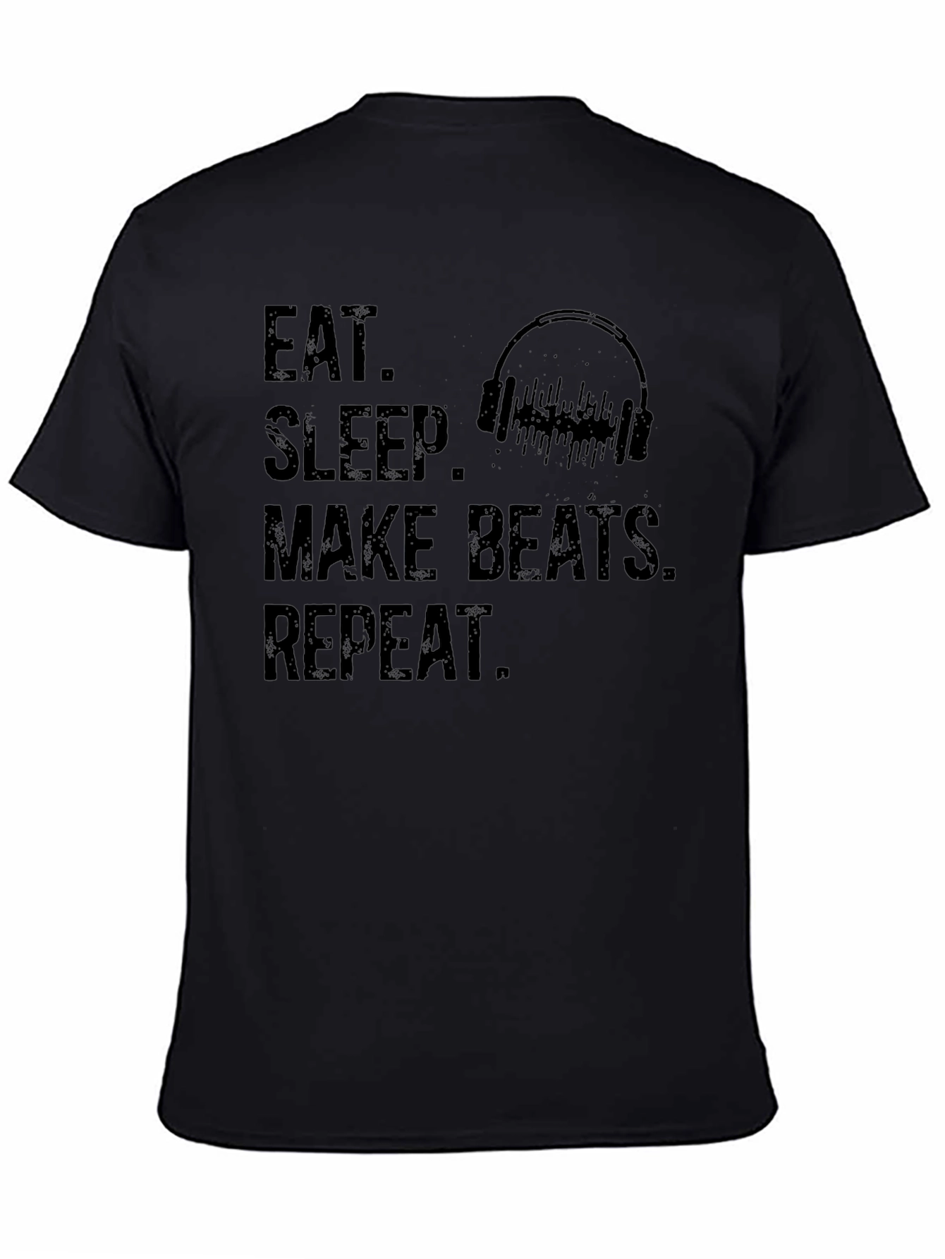 Eat Sleep Make Beats Repeat Graphic Tee