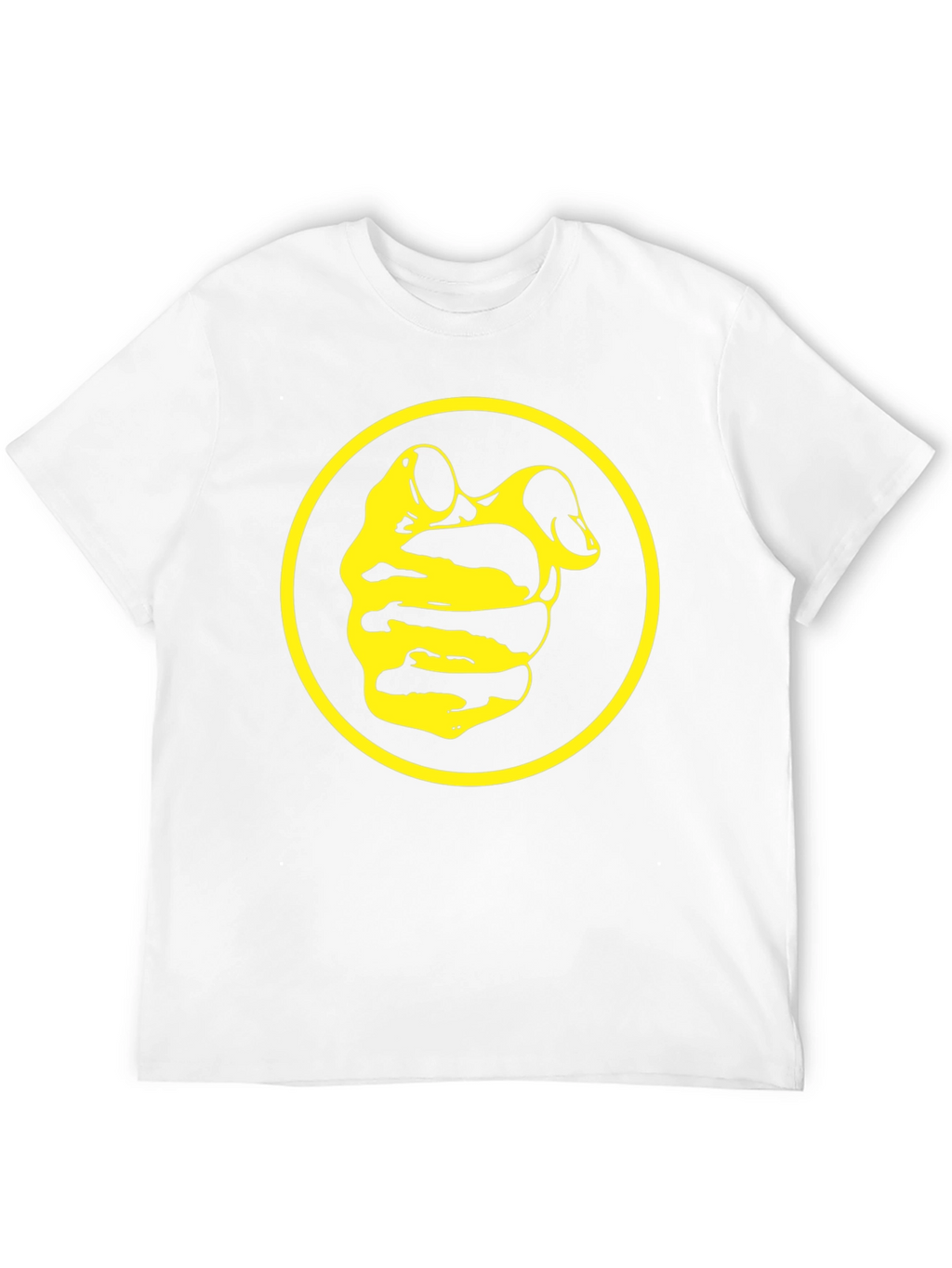 Black T-Shirt with Yellow Duck Icon