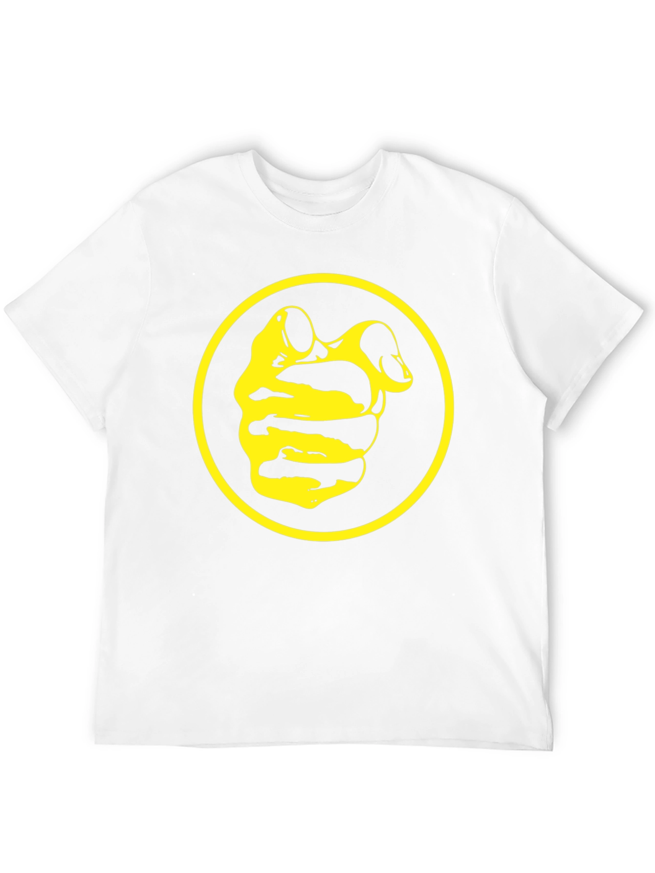 Black T-Shirt with Yellow Duck Icon